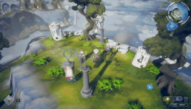 Rain and thunder roll across Skyreach plains